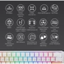 Клавиатура Ducky One 3 Mini Cherry MX Silent Red RGB White UA (DKON2161ST-SUAPXPWWWSC1): Дополнительно украинская раскладка, подсветка клавиш