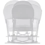 Ліжко-люлька-качалка 3 в 1 Kinderkraft Lovi Grey (KKLLOVIGRY0000): Ящики для білизни немає
