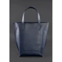 Женская сумка шоппер BlankNote темно-синяя (BN-BAG-17-navy-blue): Фактура Матовая, Гладкая