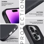 Чехол для телефонов ArmorStandart Matte Slim Fit Camera cover Black for Tecno Spark 30C 4G (kl5) (ARM81197): Материал TPU (термополиуретан)