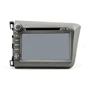 Globex Honda Civic 2012-2015 (GU-H823): Дисплей 8" TFT (800 х 480), сенсорный