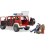 Пожежний джип Wrangler Unlimited Rubicon, світло і звук, + фігурка пожежника, М1: 16 (02528): Виробник Bruder