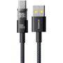 Кабель Baseus USB Cable to USB-C Display 2 Fast Charging Data 100W 1m Black (P10382701121-00): Тип USB Cable - USB-C