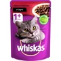 Вологий корм для котів Whiskas з яловичиною в соусі 100г (4770608239138)
