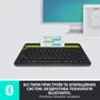 Клавіатура Logitech K480 Black (920-006368, 920-006366): Тип клавіатури компактная