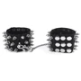 Наручники с шипами Art of Sex - Rose Spiked Leather Handcuffs
