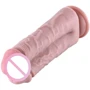 Двойной дилдо для секс-машин Hismith 8.5” Two Cocks One Hole Silicone Dildo