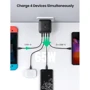 Зарядний пристрій Ugreen Wall Charger 3хUSB-C+USB CD224 GaN 65W Black (70774): Кількість USB-портів 4