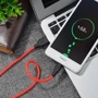 Кабель Hoco USB Cable to MicroUSB X21 2A 1m Black/Red: Тип USB Cable - microUSB