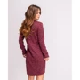 Платье ISSA PLUS 11074 60 бордовое повседневное до середины бедра: Вид Повседневные платья