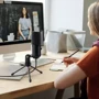Микрофон конденсаторный Fifine K669 PRO1: Крепление Настольный