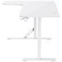 Компьютерный стол GamePro GDC216W White: Особенности Рельефная столешница