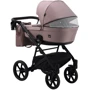Коляска 2 в 1 Bair Kiwi Soft BKS-455 капучино - капучино (кожа): Материал колес резина