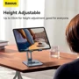 Тримач Baseus Desktop Biaxial Foldable Metal Stand (B10431801811-00) фото 9