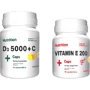EntherMeal D3 5000 + C And Vitamin E 200 Комплект витаминов Активная весна 60 + 30 капсул
