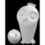 Статуэтка в форме совы Linea Sette Ceramiche N85/C 10 см белый: Производитель Linea Sette Ceramiche