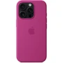Чехол для iPhone Apple for iPhone 16 Pro Silicone Case with MagSafe Fuchsia (MYYN3) : Тип чехла накладка на заднюю часть
