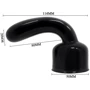 Насадка на вибромассажер LYBAILE Power Head G Spot Pleaser Wand Massager Head Transparent