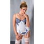 Корсет Passion ELENI CORSET white 4XL/5XL