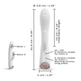 Вибратор-кролик Dorcel Flexi Rabbit White