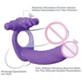 Насадка для двойного проникновения Silicone Double Pene Rabbit