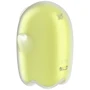 Вакуумный клиторальный стимулятор с вибрацией Satisfyer Glowing Ghost Yellow