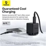Зарядное устройство Baseus USB-C Wall Charger Palm 1C 20W with USB-C Cable Black (P10111602113-01) фото 7