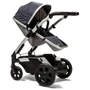 Универсальная коляска 2 в 1 Heetee Mayfair Grey/Blue: Возможность установки люльки есть