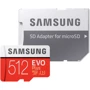 Карта пам'яті Samsung 512GB microSDXC Class 10 UHS-I U1 Evo Plus + adapter (MB-MC512HA / RU): Клас карти U1, UHS-I, Class 10