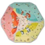Розвиваючий килимок Lionelo JENNY MULTICOLOR: Розмір, см 130х130