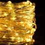 Гирлянда водопад (штора) на батарейках Springos 3 x 3 м 300 LED CL0183 Warm White фото 8