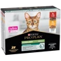 Влажный корм ProPlan Sterilised для взрослых стерилизованных кошек кусочки в соусе с говядиной и с курицей 10x85 г (8445290855473)