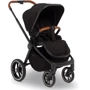 Универсальная коляска 2 в 1 Moon ReSea S Black (63940310-201): Материал колес резина