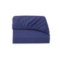 Простынь на резинке Good-Dream страйп-сатин Dark Blue 100х190 (GDSSDBSHEETF100190)