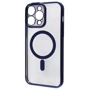Чехол для iPhone Baseus Glitter Case with MagSafe Blue (ARMC021203) for iPhone 14