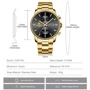 Наручные часы Cheetah Mars Gold (1444): Водонепроницаемость 3 ATM