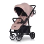 Прогулочная коляска Euro-Cart Flex black edition Langust розовая 9023-ECFB-24