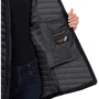 Пуховик Jack Wolfskin Atmosphere Coat W 1204691-6000 44 черный демисезонный с капюшоном: Сезон Демисезон