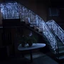 Гирлянда водопад (штора) Springos 2 x 2 м 400 LED CL0098 Cold White: Количество ламп 400