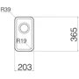 Schock IDEA N-50 (70003078): Форма Прямоугольная