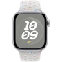 Apple 40mm Pure Platinum Nike Sport Band - S/M (MC1V4ZM/A): Сумісність Apple Watch 41mm, Apple Watch 40mm, Apple Watch 38mm