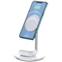 Зарядное устройство WIWU Wireless Charger Station MagSafe 2in1 15W Wi-W019 White for iPhone 16 I 15 I 14 I 13 I 12 series, Apple AirPods: Особенности Быстрая зарядка