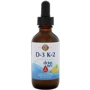 KAL, Vitamin D-3 K-2 Drop Ins, Natural Citrus Flavor, 2 fl oz (59 ml) (CAL41369)