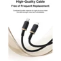 Кабель Baseus Cable USB-C to Lightning Dura Series 20W 1m Black/Gold (P10377800U01-00) фото 6