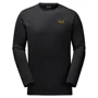 Жіночий лонгслів Jack Wolfskin Essential Longsleeve Men 1806041-6000 S чорний