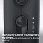 Фен Philips BHD351/30: Дополнительные параметры Концентратор, Петля для подвешивания, Подача холодного воздуха, Ионизация, Защита от перегрева