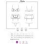 Костюм горничной Obsessive Maidme set L/XL
