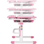 Растущая парта Cubby Fressia Pink: Ширина, см 78