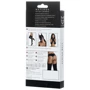 Пояс для чулок и трусики Glossy Wetlook Almira Belt Вlack, S