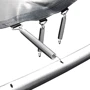 Батут inSPORTline Froggy PRO с защитной сеткой и лестницей 366cm желтый (9775-1) фото 4